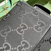 Fortok Gucci Jumbo GG Changing Bag Black 44x28x14cm - 4
