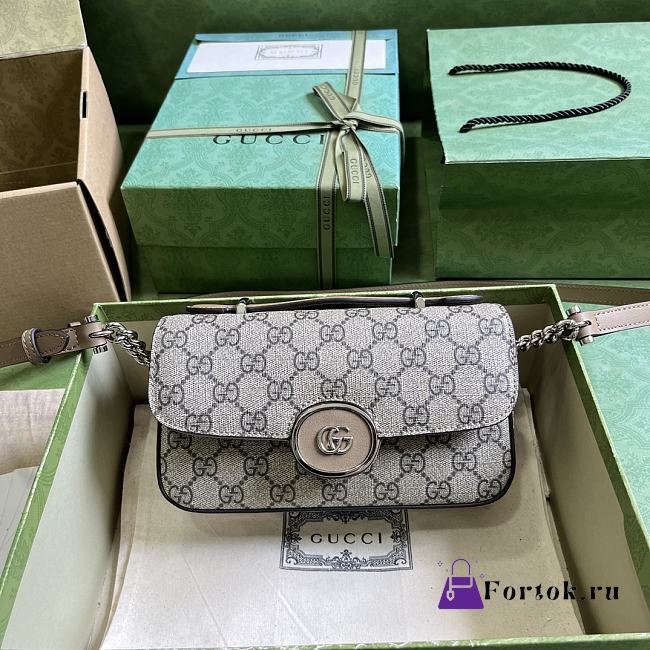 Fortok Gucci Petite GG Shoulder Bag 21x10x5cm - 1