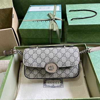 Fortok Gucci Petite GG Shoulder Bag 21x10x5cm