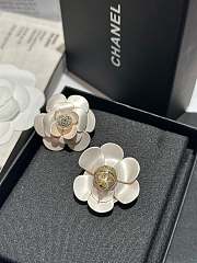 Fortok Chanel Camellia Earrings - 5