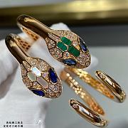 Fortok Bvlgari Stone Snake Bracelet - 1
