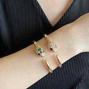 Fortok Bvlgari Stone Snake Bracelet - 5