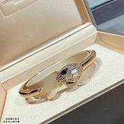Fortok Bvlgari Stone Snake Bracelet - 4