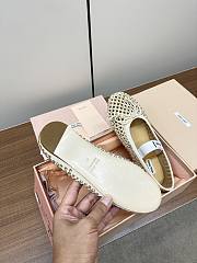 Fortok MiuMiu 2023 Crystal Ballets Beige - 5