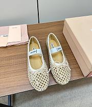 Fortok MiuMiu 2023 Crystal Ballets Beige - 1