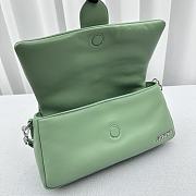 Fortok Jacquemus Le Bambimou Puffed Flap Bag Green 30x14x8cm - 3