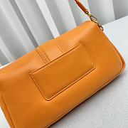 Fortok Jacquemus Le Bambimou Puffed Flap Bag Orange 30x14x8cm - 5