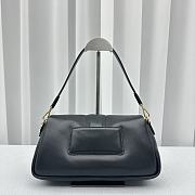 Fortok Jacquemus Le Bambimou Puffed Flap Bag Black 30x14x8cm - 6