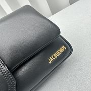 Fortok Jacquemus Le Bambimou Puffed Flap Bag Black 30x14x8cm - 3