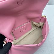 Fortok Jacquemus Le Bambimou Puffed Flap Bag Pink 30x14x8cm - 5