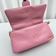 Fortok Jacquemus Le Bambimou Puffed Flap Bag Pink 30x14x8cm - 4