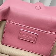 Fortok Jacquemus Le Bambimou Puffed Flap Bag Pink 30x14x8cm - 2