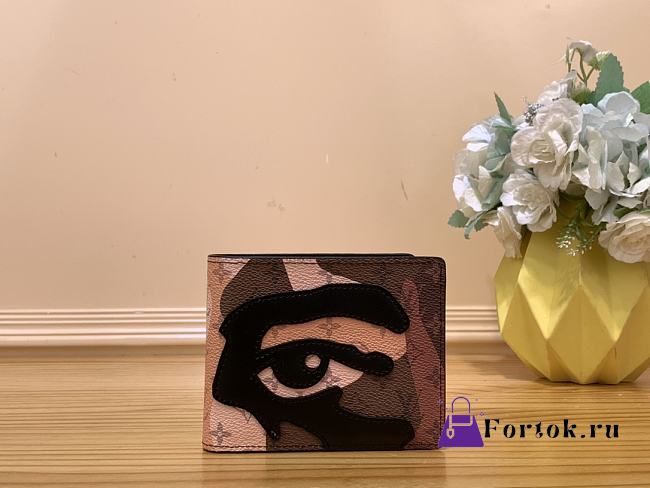 Fortok Louis Vuitton Wallet Brown M82573 11.5x9x1.5cm - 1