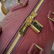 Fortok Louis Vuitton Speedy Bandoulière 25 Burgundy  - 6