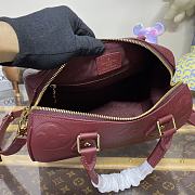 Fortok Louis Vuitton Speedy Bandoulière 25 Burgundy  - 5