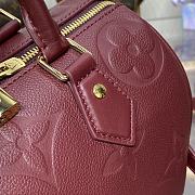 Fortok Louis Vuitton Speedy Bandoulière 25 Burgundy  - 3