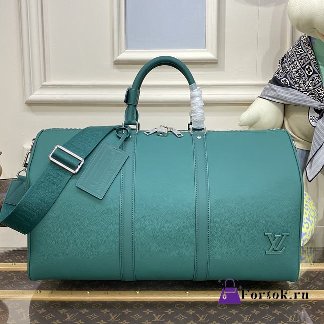 Fortok Louis Vuitton Keepall Bandoulière 50 Green M22609 50x29x23cm - 1