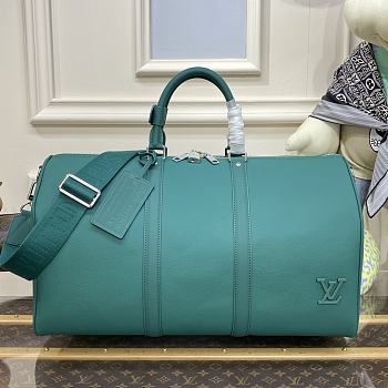 Fortok Louis Vuitton Keepall Bandoulière 50 Green M22609 50x29x23cm