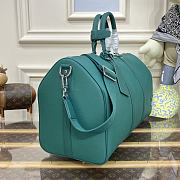 Fortok Louis Vuitton Keepall Bandoulière 50 Green M22609 50x29x23cm - 3