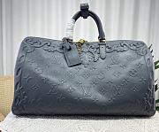 Fortok Louis Vuitton  Keepall Bandoulière 50 Travel Bag Black  - 1