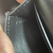 Fortok Celine Triomphe Wallet Black 10.5x7x1cm - 6