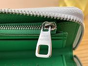 Fortok Louis Vuitton Zippy Vertical White M82590 10x20x2cm - 5