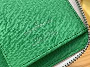 Fortok Louis Vuitton Zippy Vertical White M82590 10x20x2cm - 2