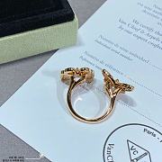 Fortok Van Cleef & Arpels Butterfly Ring - 2