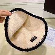 Fortok Chanel Classic Logo Bucket Hat White/Black - 3