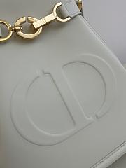 Fortok Dior Medium C'est Bag White 24x10x24.5cm - 4