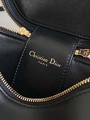 Fortok Dior Signature Vanity Cosmetic Case Black 16×11×9.5cm - 6