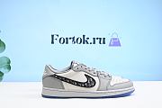 Fortok Jordan 1 Retro Low Dior Shoes - 4