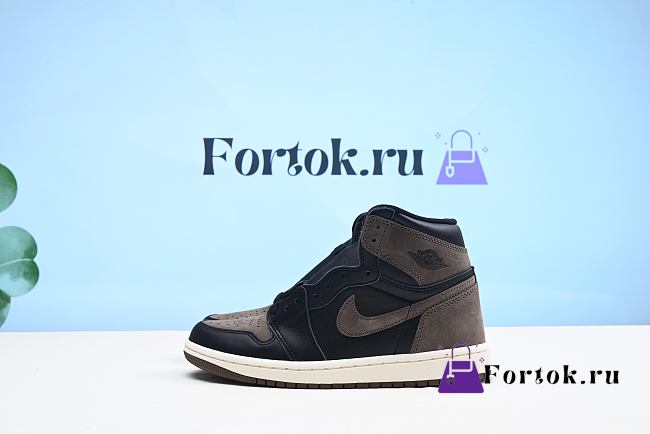 Fortok Nike Air Jordan 1 Retro High OG 'Palomino' DZ5485-020 Black Brown - 1
