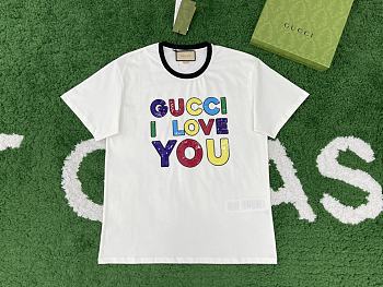 Fortok Gucci Tanabata T-shirt in White