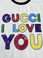 Fortok Gucci Tanabata T-shirt in White - 5