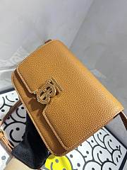 Fortok Burberry TB Crossbody Bag Brown 21x6x16cm - 5