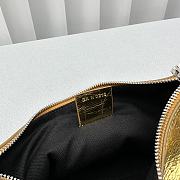 Fortok Givenchy Gold Voyou Party Leather Shoulder Bag 24x18x3.5cm - 5