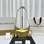 Fortok Givenchy Gold Voyou Party Leather Shoulder Bag 24x18x3.5cm - 2