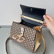 Fortok Valentino 2023 Natural Weaving Tote Bag 22x17x9cm  - 6