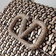 Fortok Valentino 2023 Natural Weaving Tote Bag 22x17x9cm  - 4