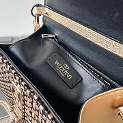 Fortok Valentino 2023 Natural Weaving Tote Bag 22x17x9cm  - 2