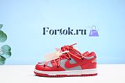 Fortok Nike Off-White x Dunk Low ‘University Red’ CT0856-600 - 1