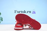 Fortok Nike Off-White x Dunk Low ‘University Red’ CT0856-600 - 2