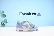 Fortok Off-White Out of Office Low ‘White Light Blue’ Sneakers - 6