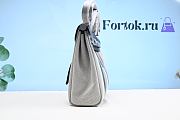 Fortok Hermes Herbag Love Horse Black and White Stripes 25×31×﻿10cm - 4