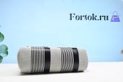 Fortok Hermes Herbag Love Horse Black and White Stripes 25×31×﻿10cm - 3