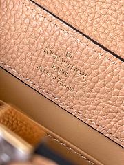 Fortok Louis Vuitton Capucines Mini Bag Brown N81985 21x14x8cm - 4