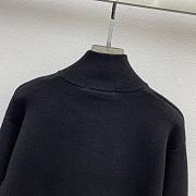 Fortok Fendi 2023 Double F Pocket Zipper Wool Cardigan - 3