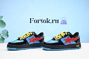 Fortok Bape x Marvel Bapesta Blue Sneakers - 2