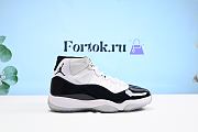 Fortok Air Jordan 11 Retro ‘Concord’ Black and White Sneakers - 2
